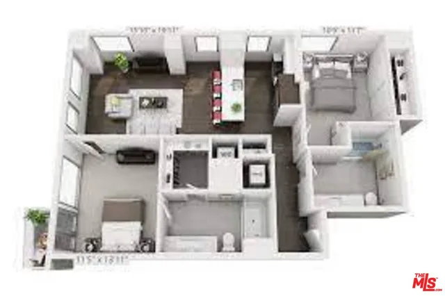 $3,842 | 3033 Wilshire Boulevard, Unit 802, Los Angeles, CA 90020