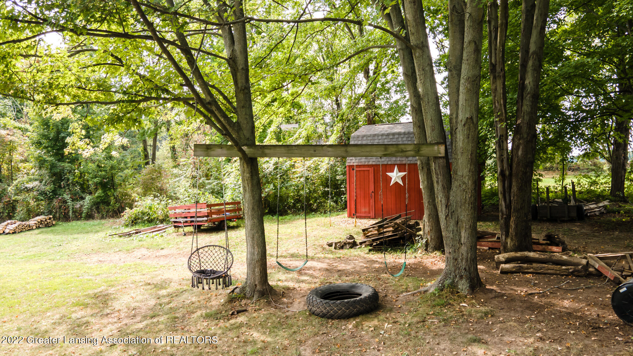 5354 Bunker Road Mason, MI 48854 - Photo 29 of 30 Sideyard & shed
