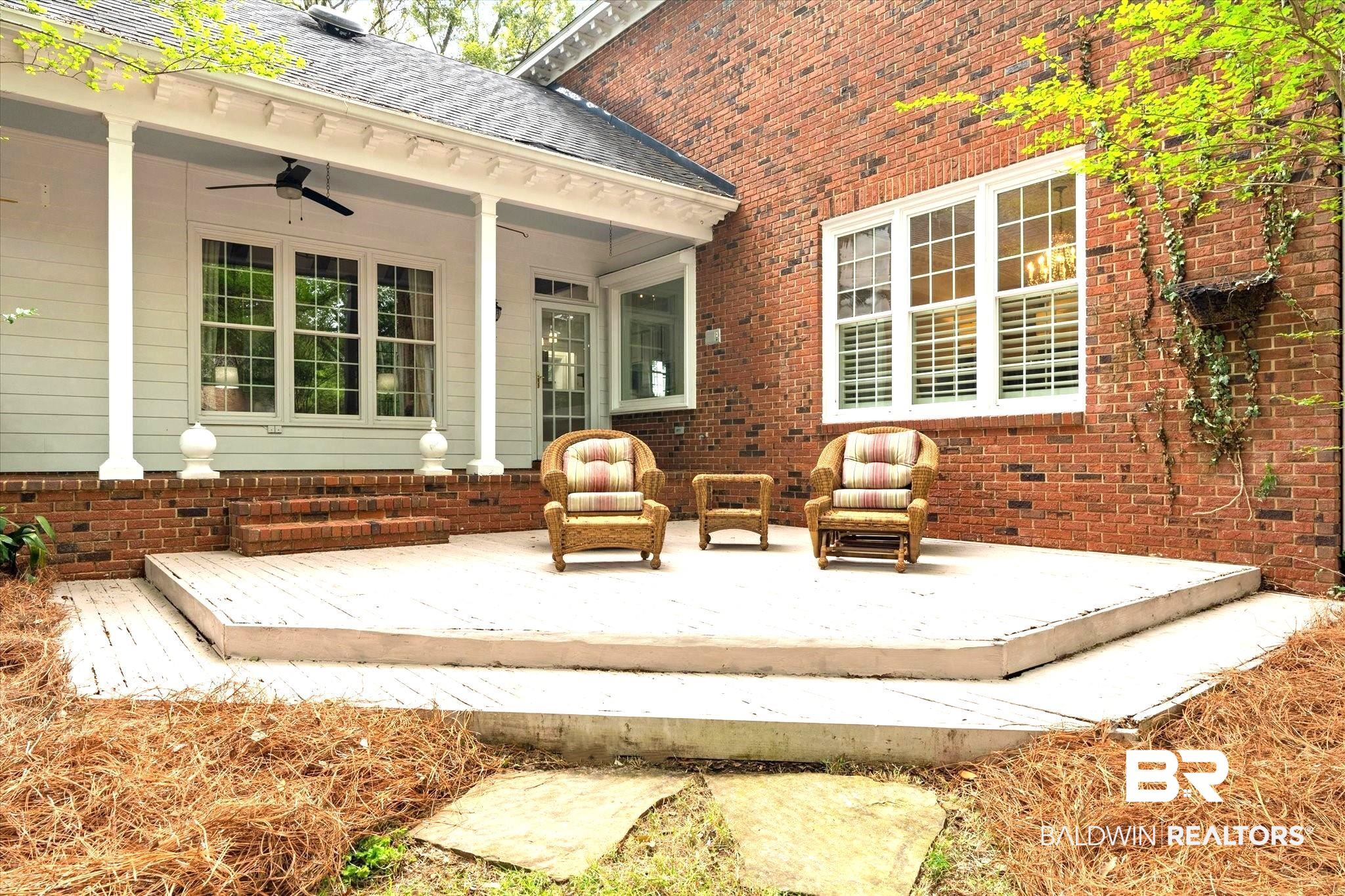 5324 Oak Bend Court Mobile, AL 36609 - Photo 37 of 49 View of patio / terrace with ceiling fan