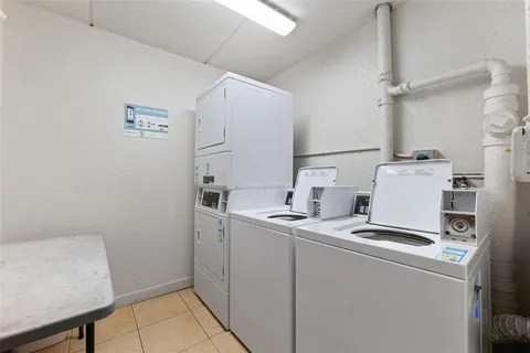 a room with storage and utility