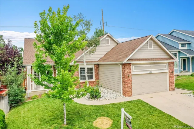 a view of outdoor space and yard