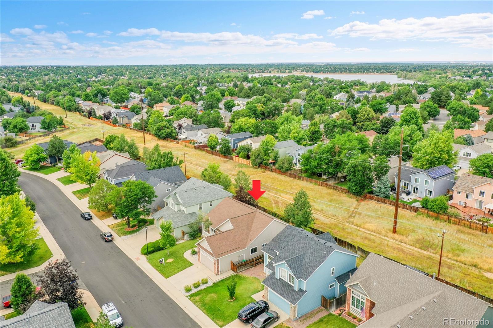 19115 East Belleview Place Centennial, CO 80015 - Photo 4 of 47 a view of a city from a terrace view