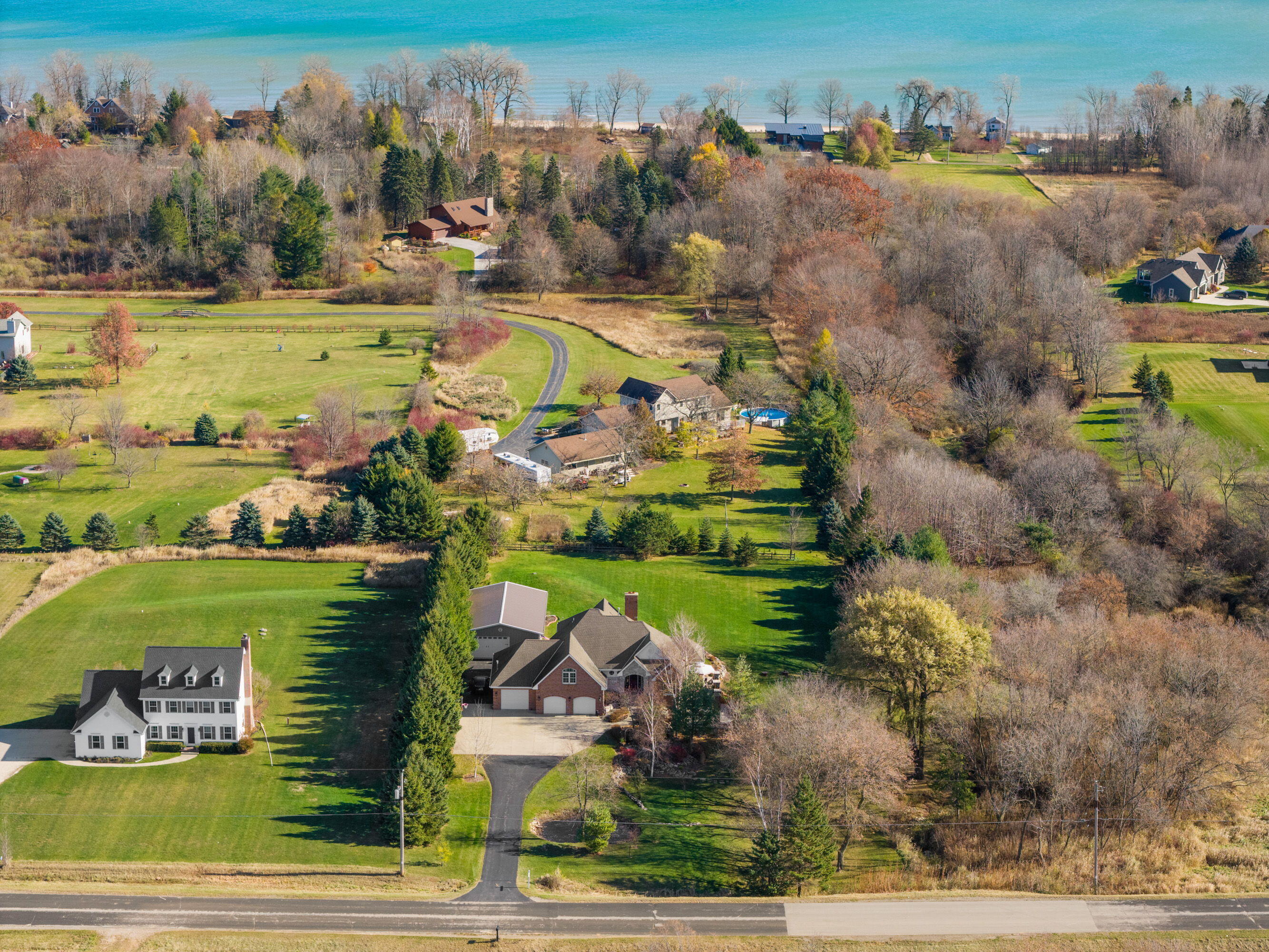 7182 Sauk Trail Road Cedar Grove, WI 53013 - Photo 35 of 37 E Aerial