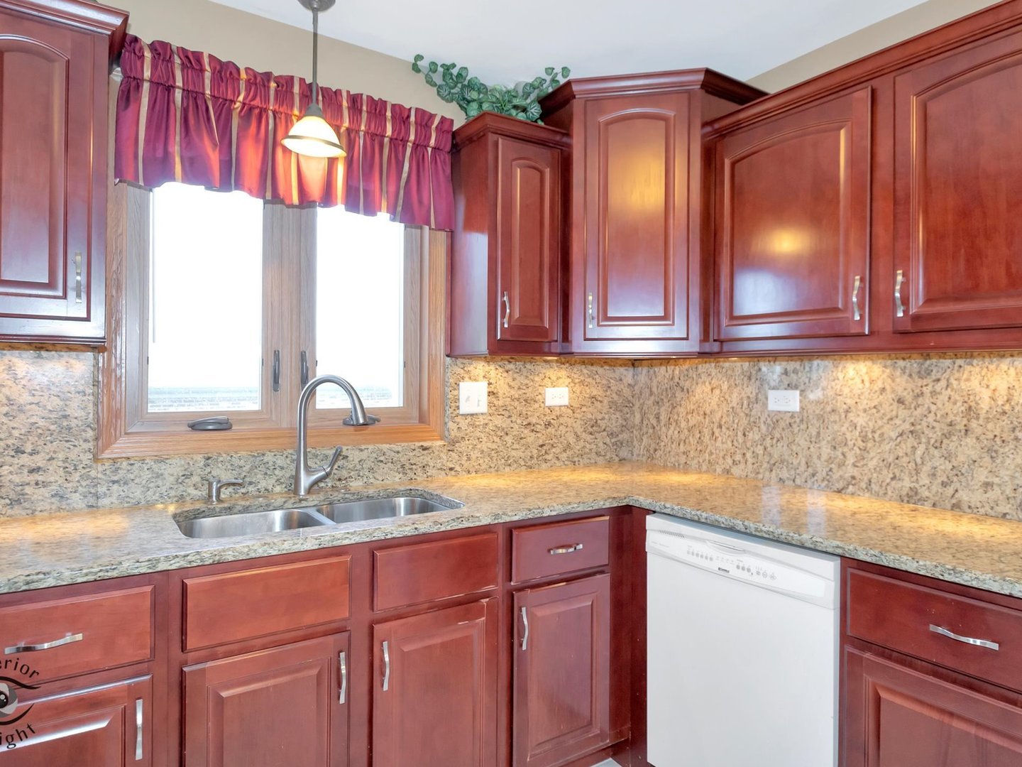14501 South Abbott Road East Homer Glen, IL 60491 - Photo 12 of 31 a kitchen with stainless steel appliances granite countertop a sink a cabinets and wooden floor