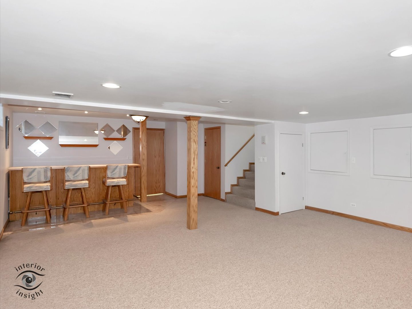 14501 South Abbott Road East Homer Glen, IL 60491 - Photo 24 of 31 an empty room with furniture and stairs