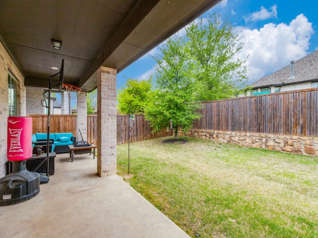 1608 Carnation Street Prosper, TX 75078 - Photo 23 of 25 a view of back yard