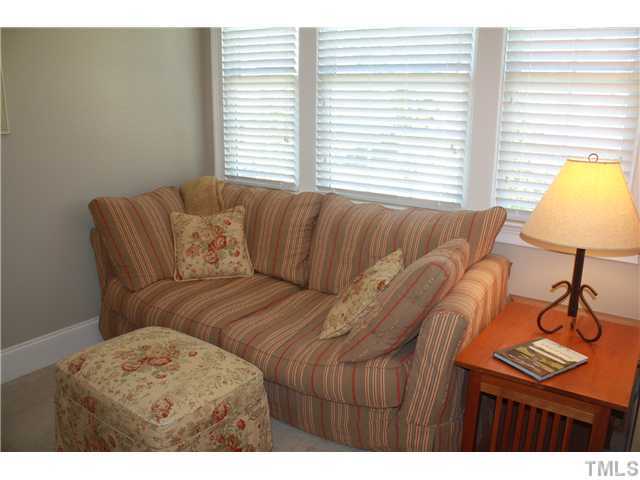 2812 Winter Song Road Raleigh, NC 27614 - Photo 16 of 24 You can relax after a long day's work in the sitting area of the master bedroom while reading your favorite novel. Room features triple windows with 2" blinds to provide plenty of natural lighting.