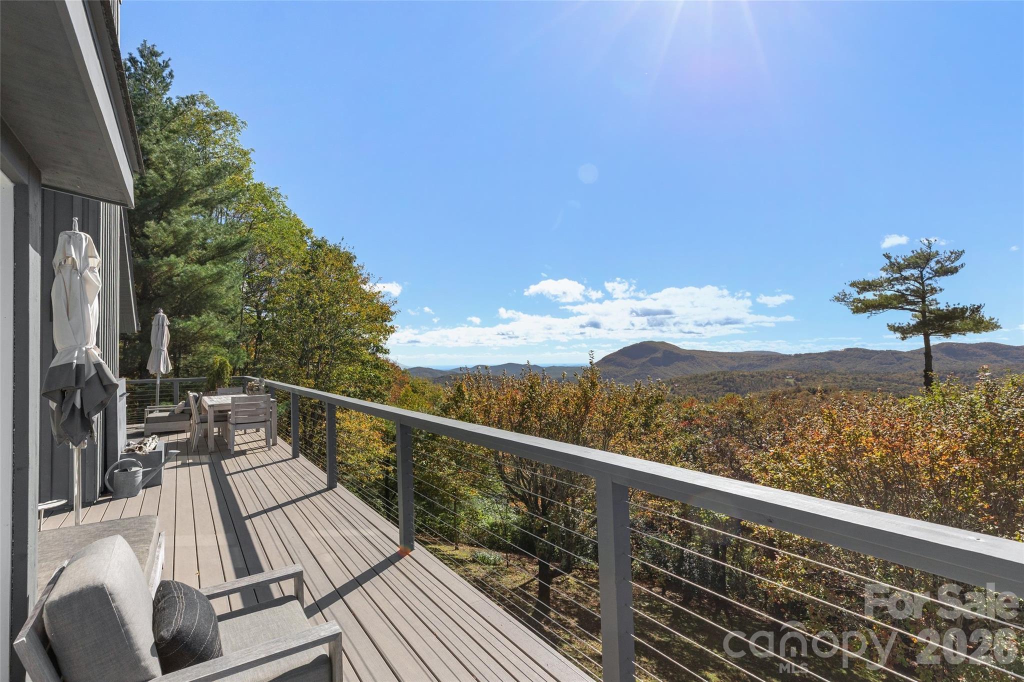 2618 Big Sheepcliff Road Cashiers, NC 28717 - Photo 10 of 35 a view of balcony with furniture