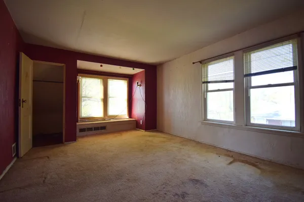 a view of empty room
