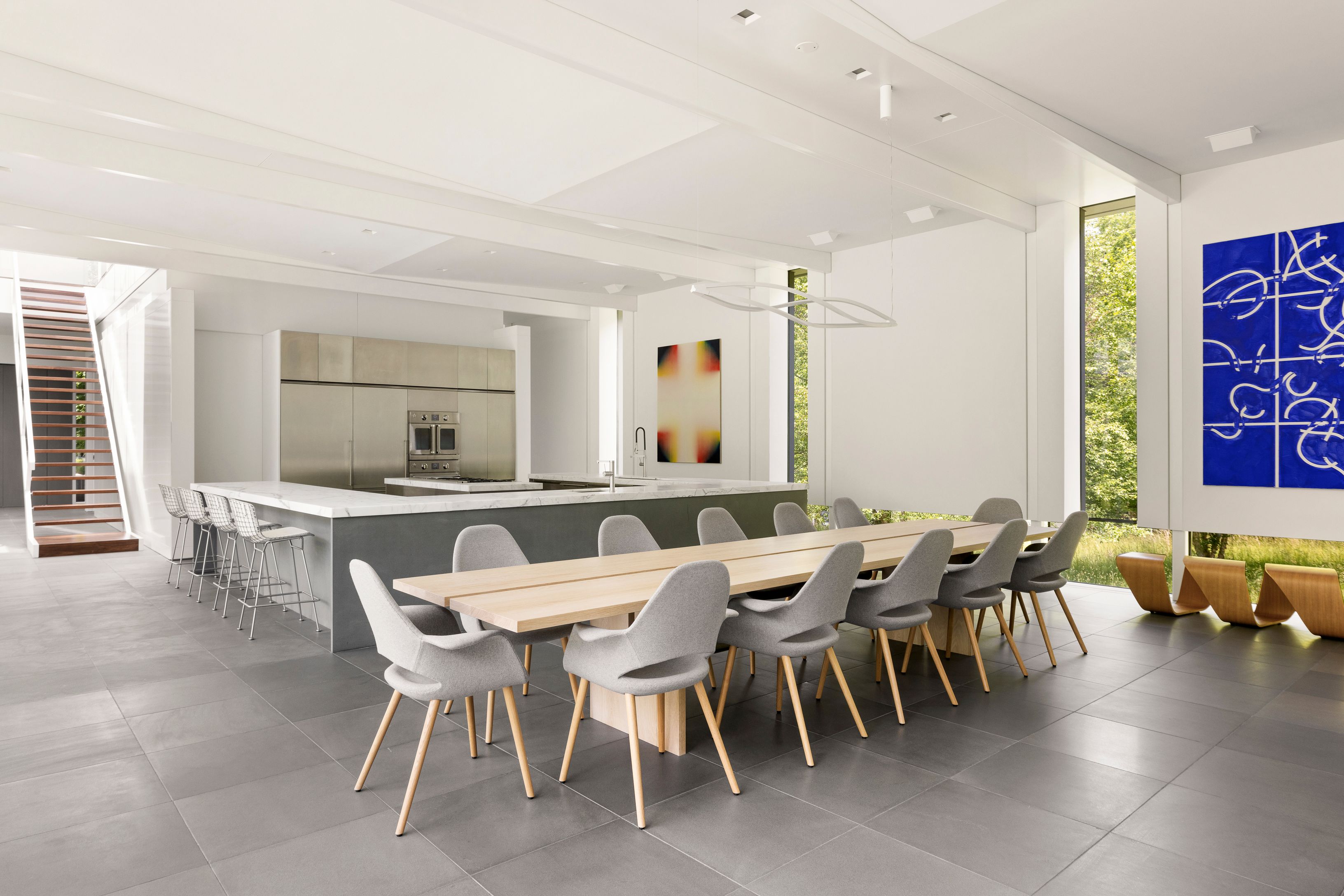 13 Terrys Trail East Hampton, NY 11937 - Photo 21 of 51 a view of a dining room with furniture