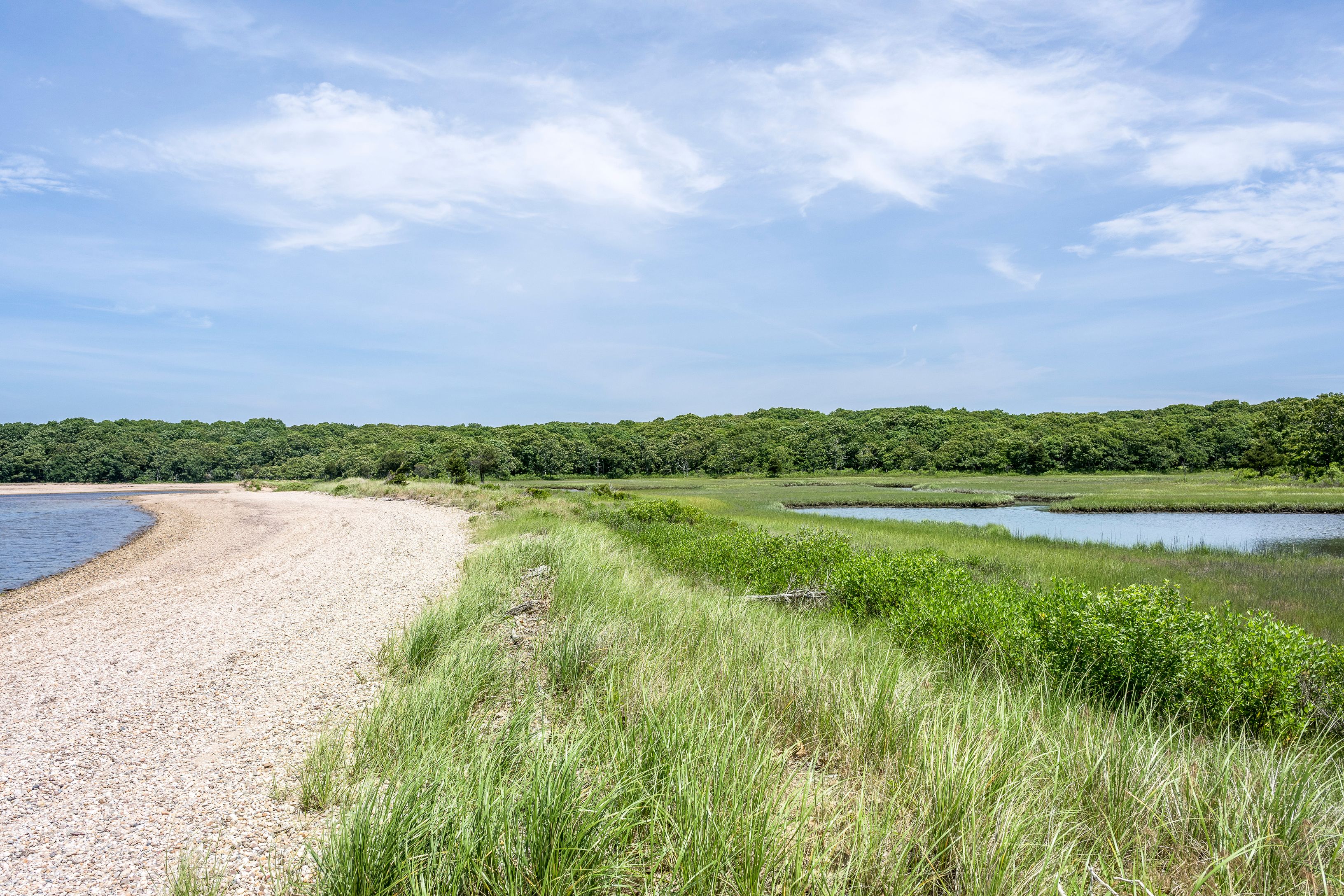 13 Terrys Trail East Hampton, NY 11937 - Photo 42 of 51 a view of lake with green space