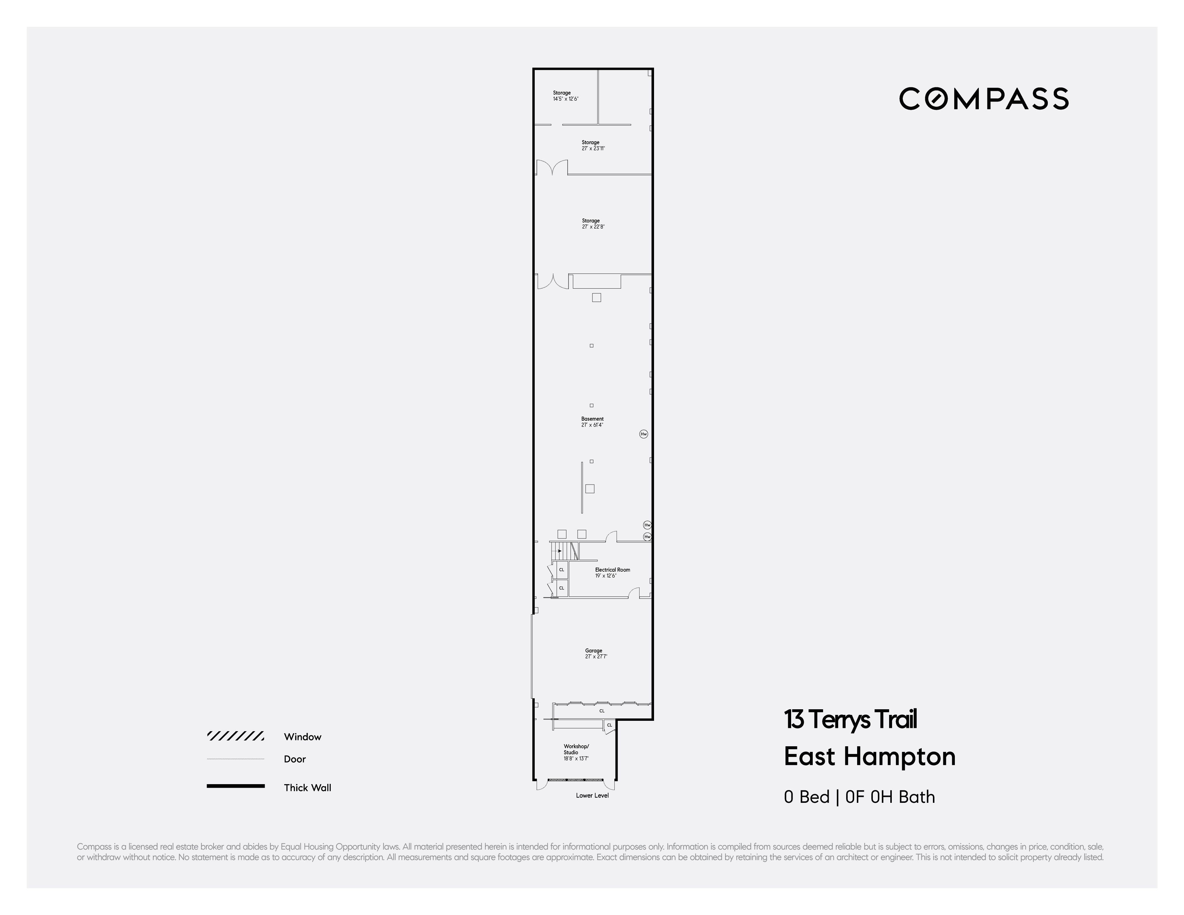 13 Terrys Trail East Hampton, NY 11937 - Photo 48 of 51 a picture of a floor plan