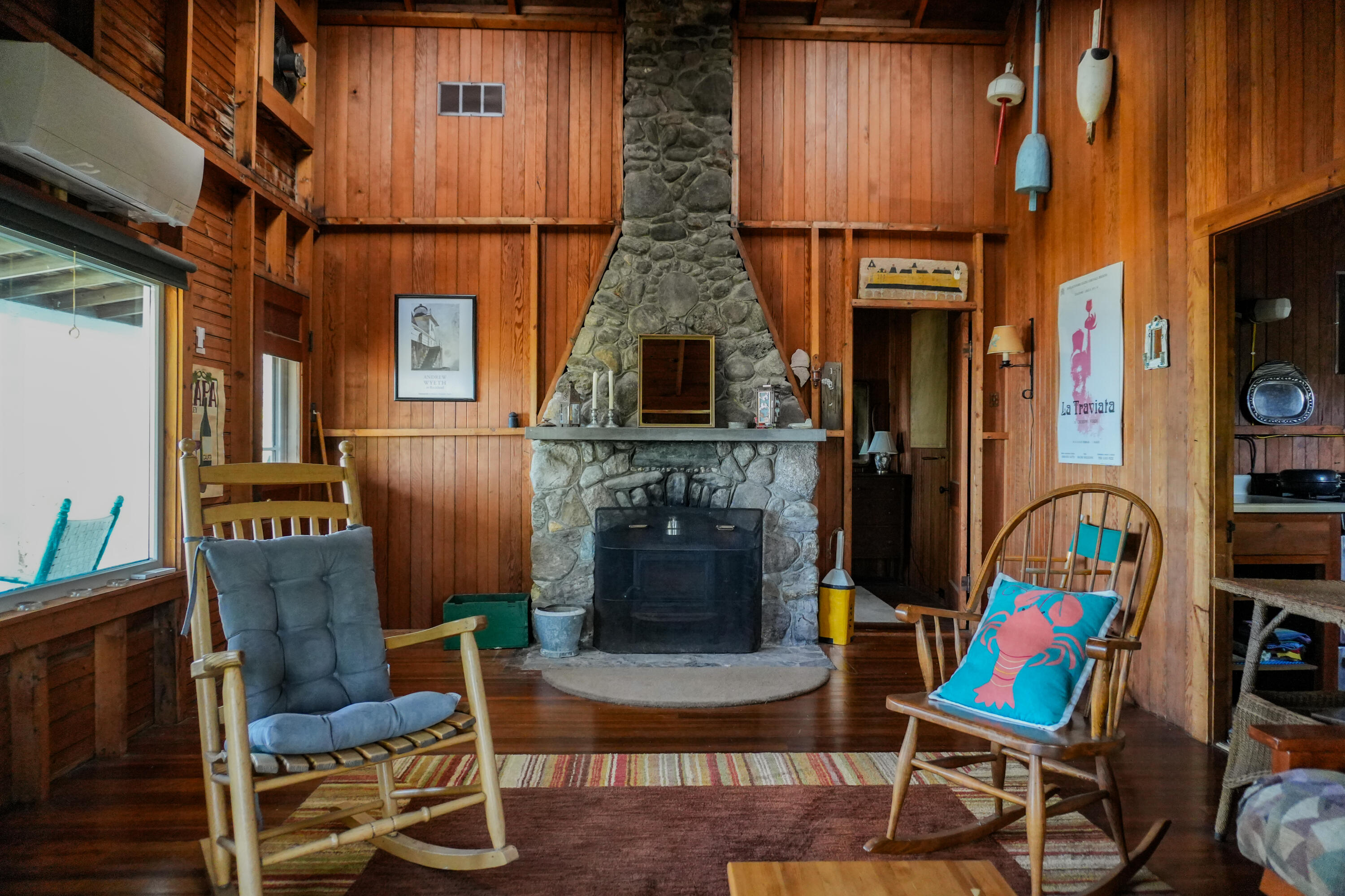 55 John Small Road Chebeague Island, ME 04017 - Photo 12 of 20 Cottage fireplace