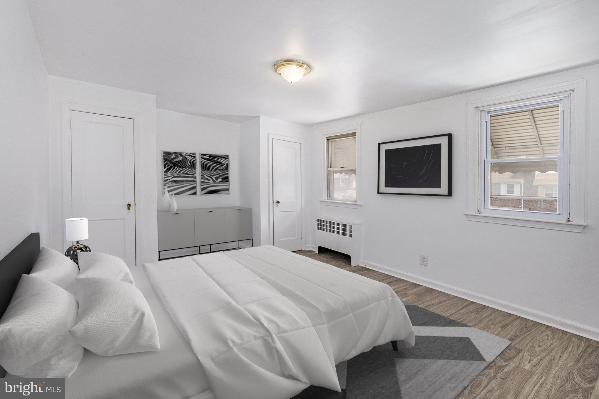 212 Hampden Road Upper Darby, PA 19082 - Photo 18 of 30 Bedroom #1 staged