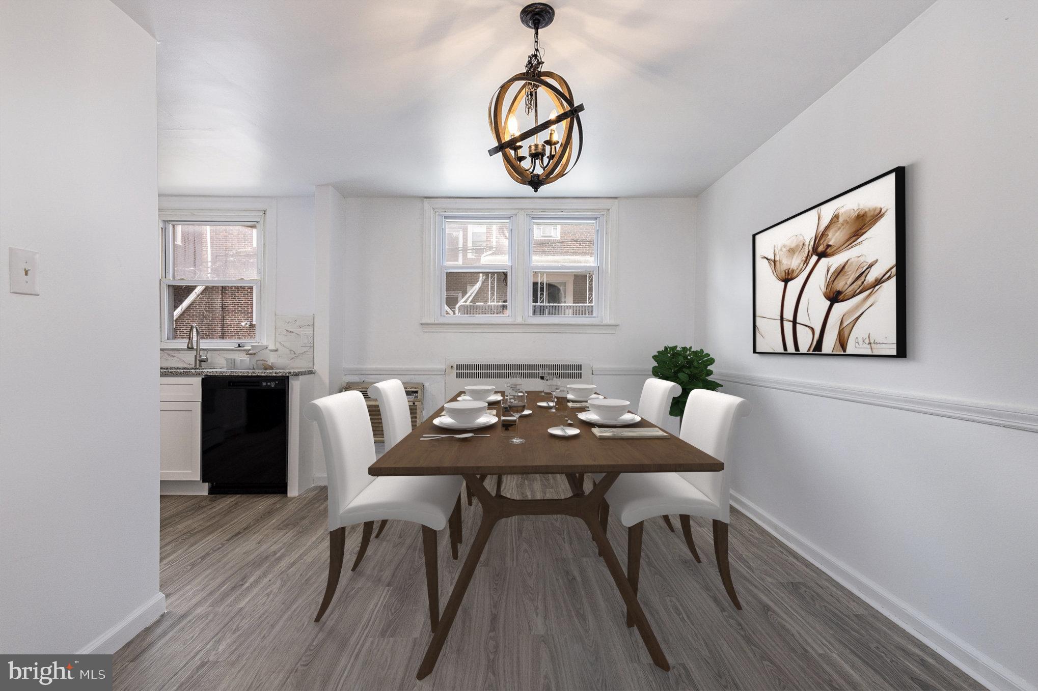 212 Hampden Road Upper Darby, PA 19082 - Photo 5 of 30 Staged dining room