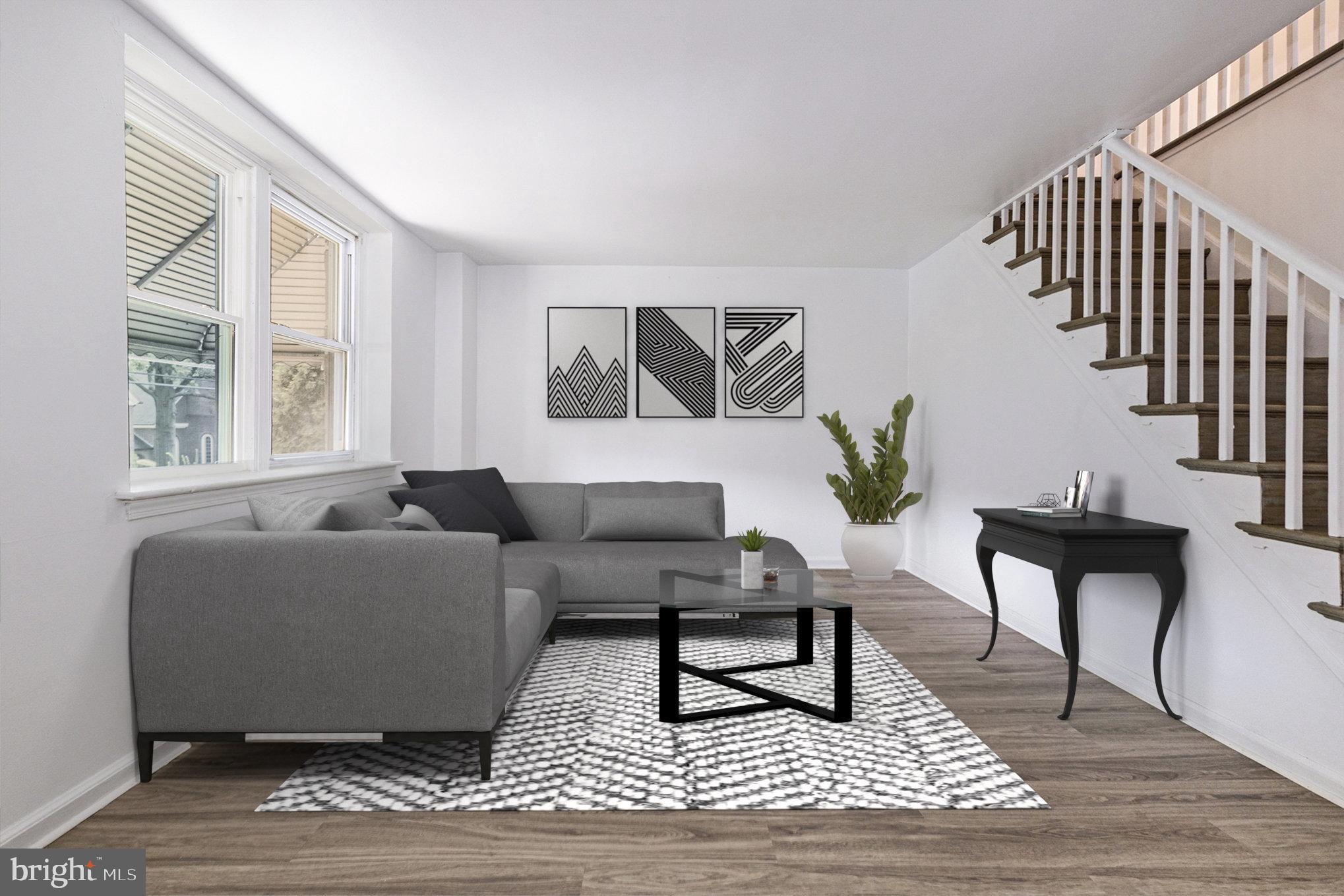212 Hampden Road Upper Darby, PA 19082 - Photo 9 of 30 Staged family room