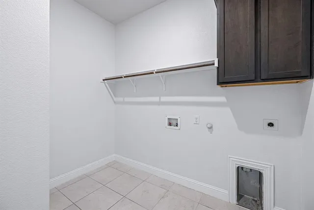 a view of small space with racks on the wall