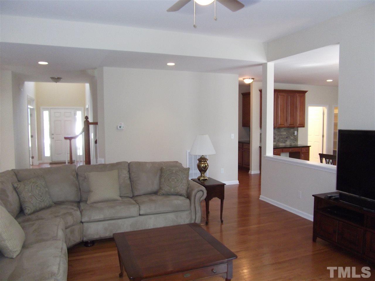 2993 Rolling Hill Road Durham, NC 27705 - Photo 25 of 25 Open floor plan allows for entertainment atmosphere from the family room to the large kitchen.