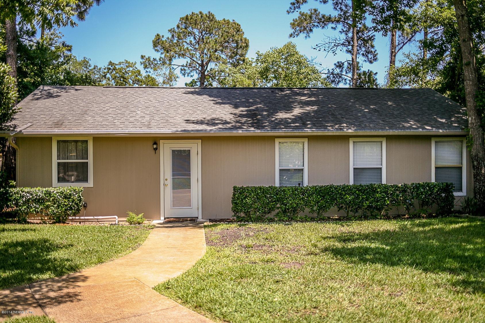 3967 Eunice Road Jacksonville, FL 32250 - Photo 23 of 28 a house view with a garden space
