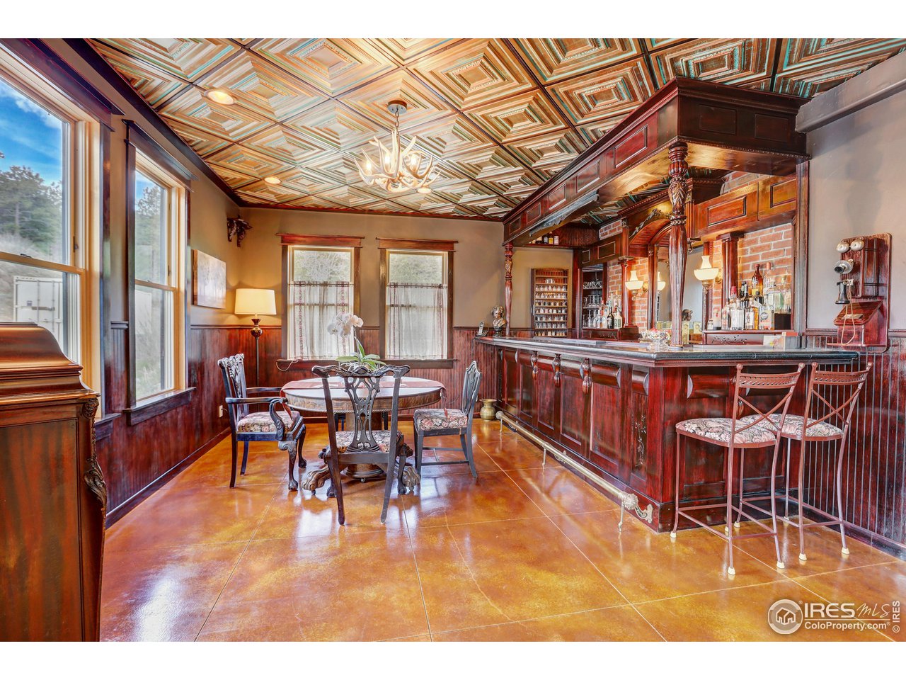 479 County Road 83 Boulder, CO 80302 - Photo 15 of 36 Gorgeous bar and entertainment room