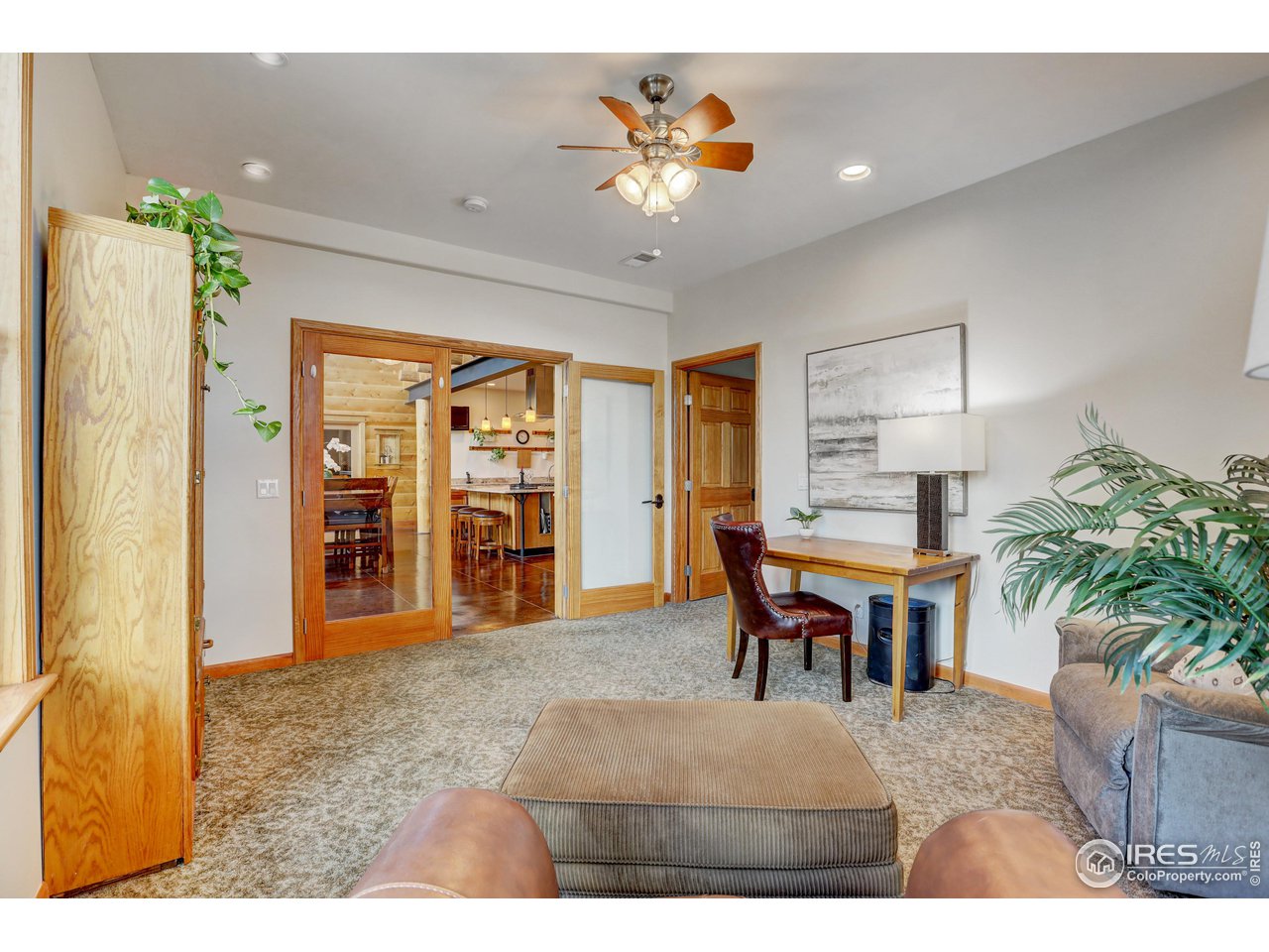 479 County Road 83 Boulder, CO 80302 - Photo 19 of 36 Office view to great room