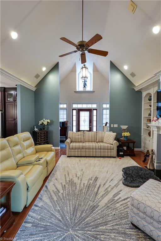 7925 Old Salisbury Road Linwood, NC 27299 - Photo 10 of 31 Den with ceiling fan