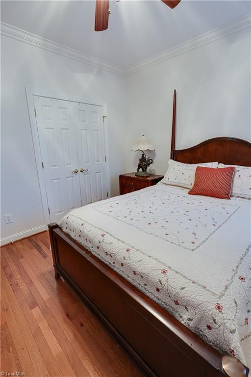 7925 Old Salisbury Road Linwood, NC 27299 - Photo 24 of 31 Rear Bedroom with double closet