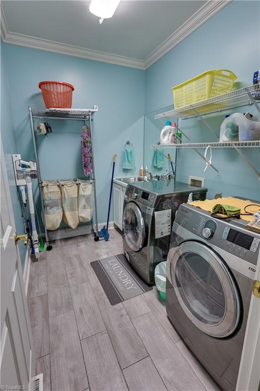 7925 Old Salisbury Road Linwood, NC 27299 - Photo 25 of 31 Laundry room with tile floor