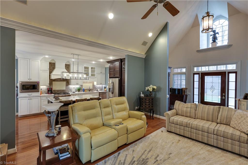 7925 Old Salisbury Road Linwood, NC 27299 - Photo 9 of 31 Open kitchen/den