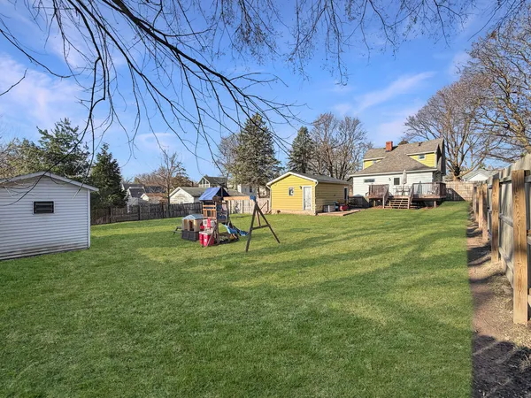 a view of a volley ball court