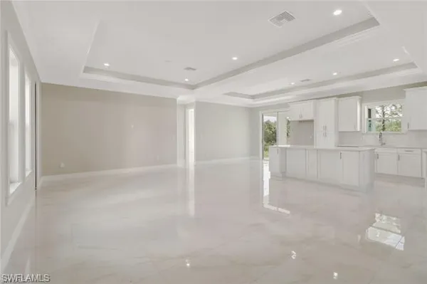 a view of empty room