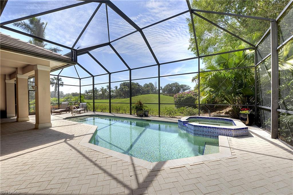 3274 Sedge Place Naples, FL 34105 - Photo 21 of 24 a view of a patio with a backyard