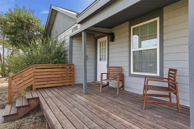 a view of outdoor space with seating