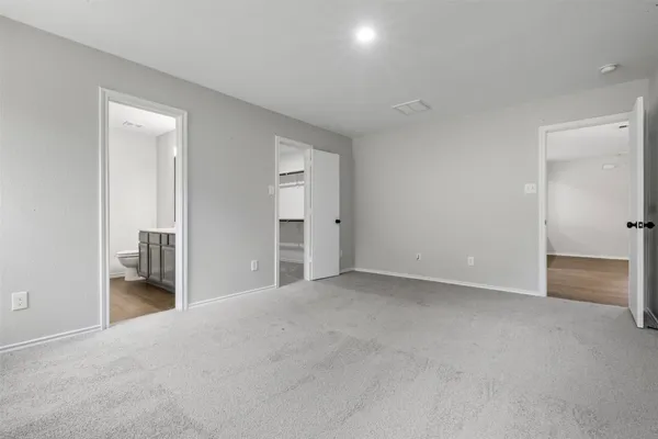 a view of empty room