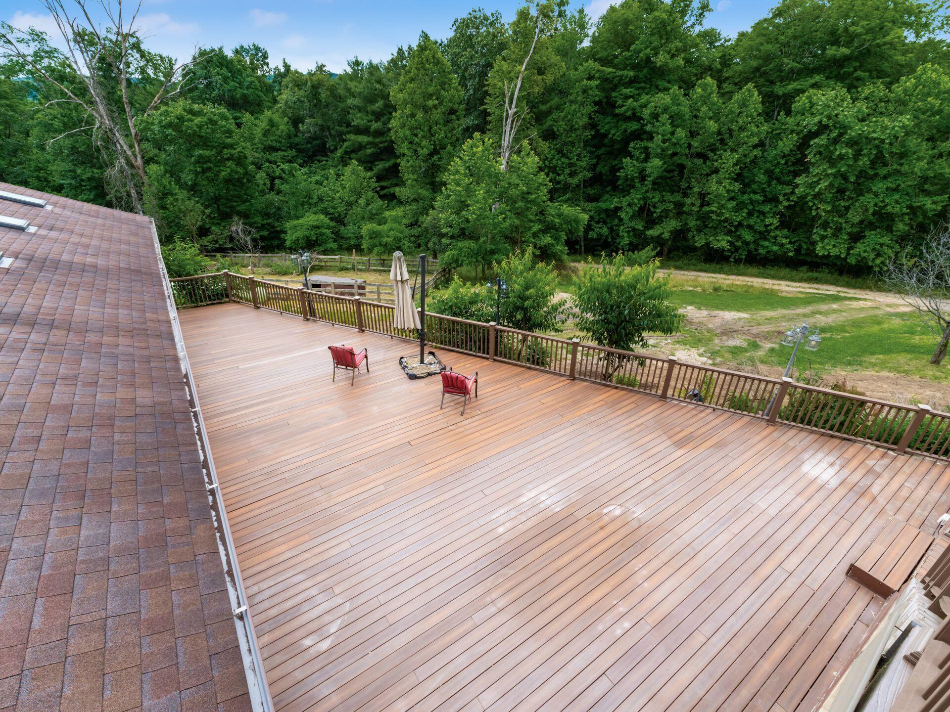 422 Debord Road Waverly, OH 45690 - Photo 51 of 57 Large Deck to Overlook the Property