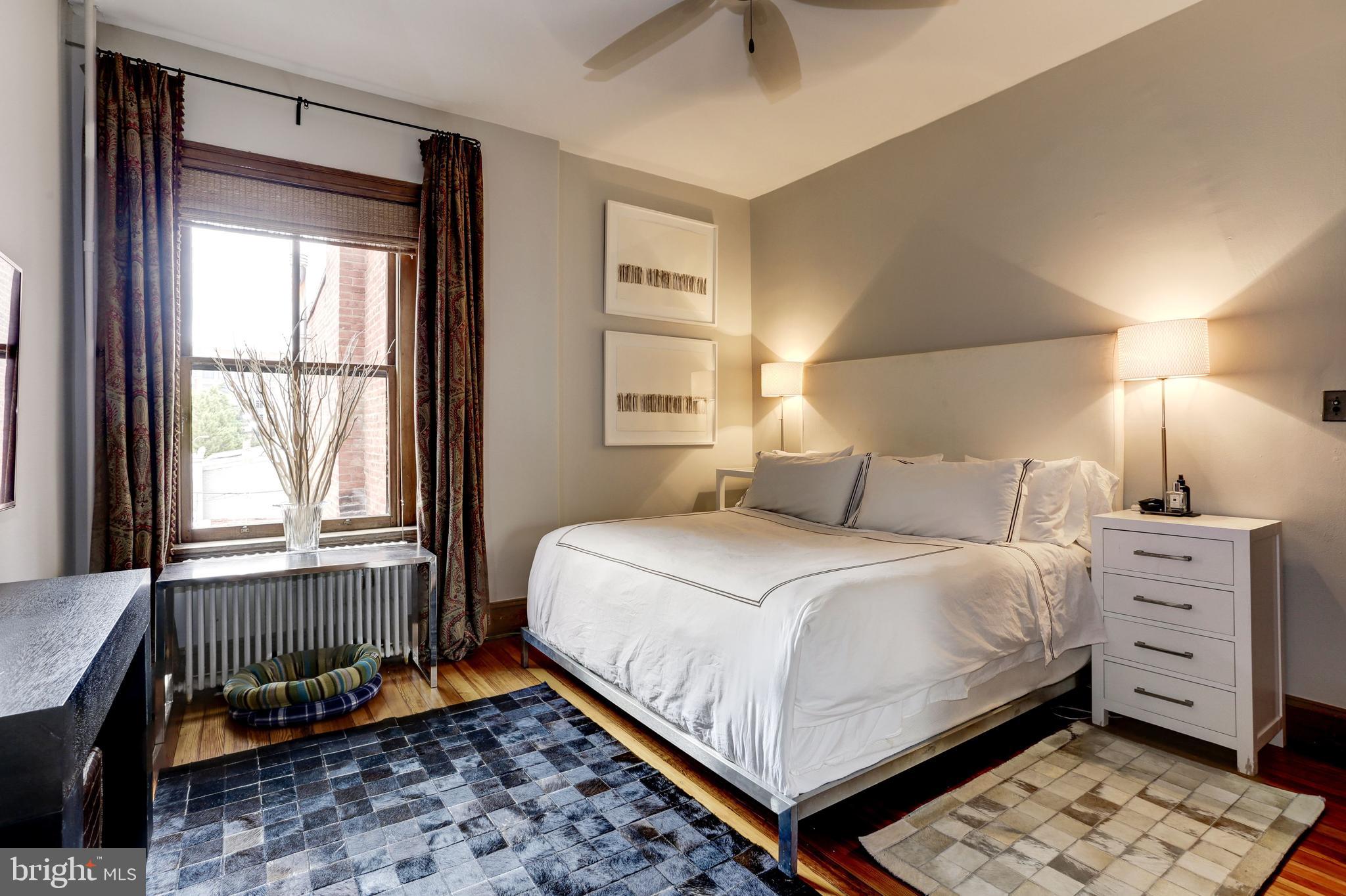 1410 15th Street Northwest Washington, DC 20005 - Photo 21 of 50 This large second bedroom offers expansive views