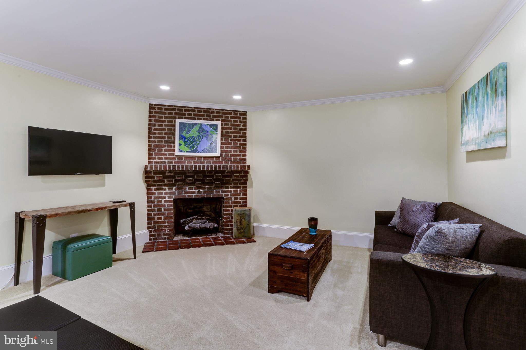 1410 15th Street Northwest Washington, DC 20005 - Photo 32 of 50 The In-Law suite has a wood burning fireplace.