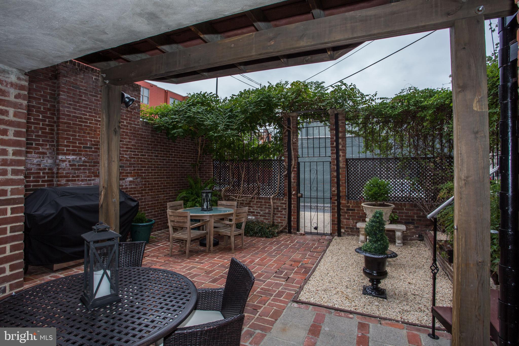 1410 15th Street Northwest Washington, DC 20005 - Photo 37 of 50 You can walk out of In-Law suite to the garden