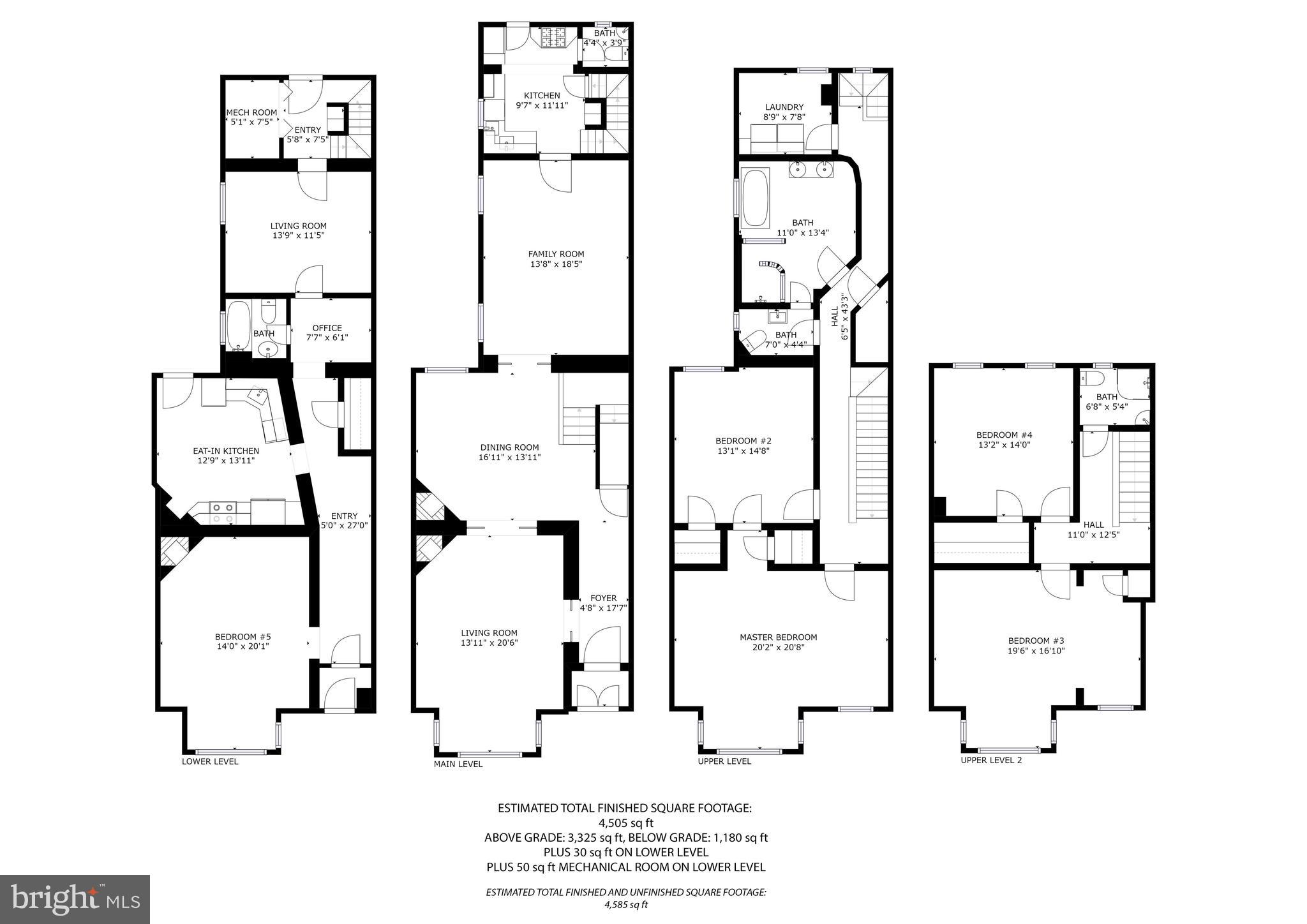 1410 15th Street Northwest Washington, DC 20005 - Photo 50 of 50 Floor plan