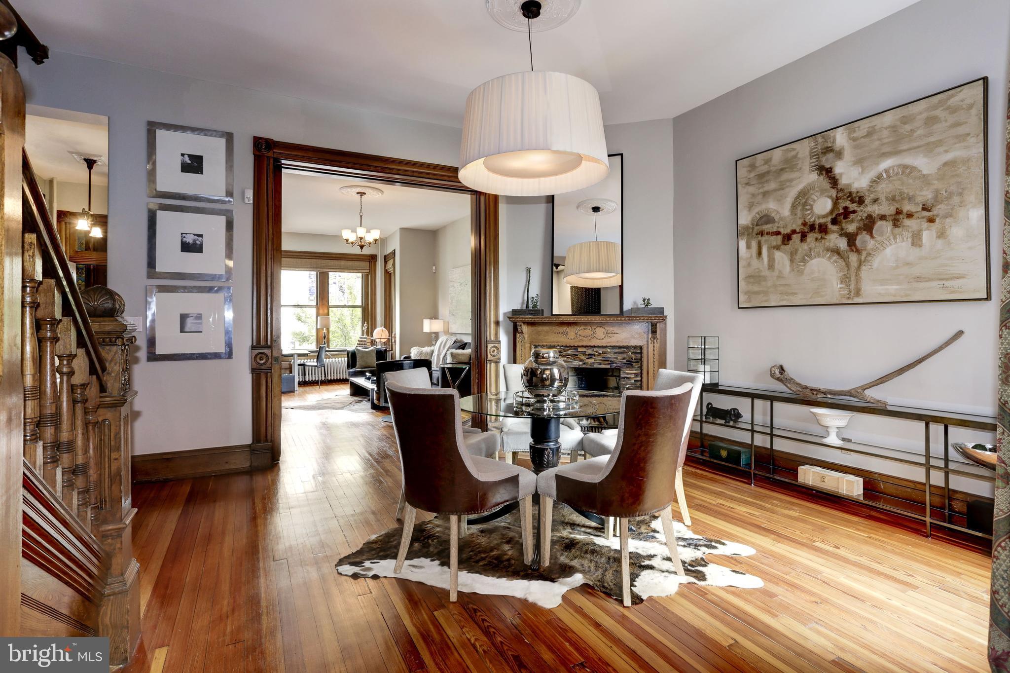 1410 15th Street Northwest Washington, DC 20005 - Photo 9 of 50 The original pinewood floors were milled c. 1875