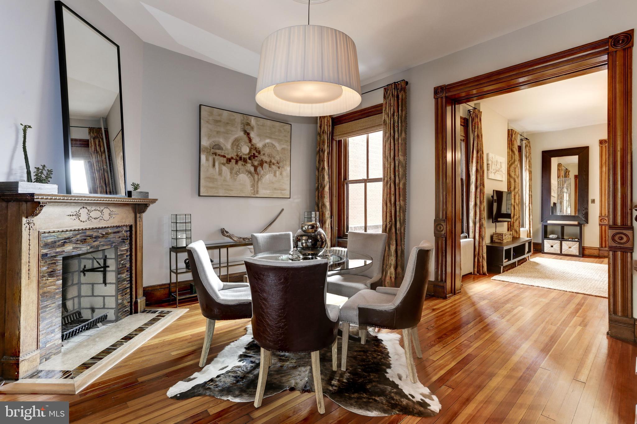 1410 15th Street Northwest Washington, DC 20005 - Photo 10 of 50 Natural light emits throughout the townhouse