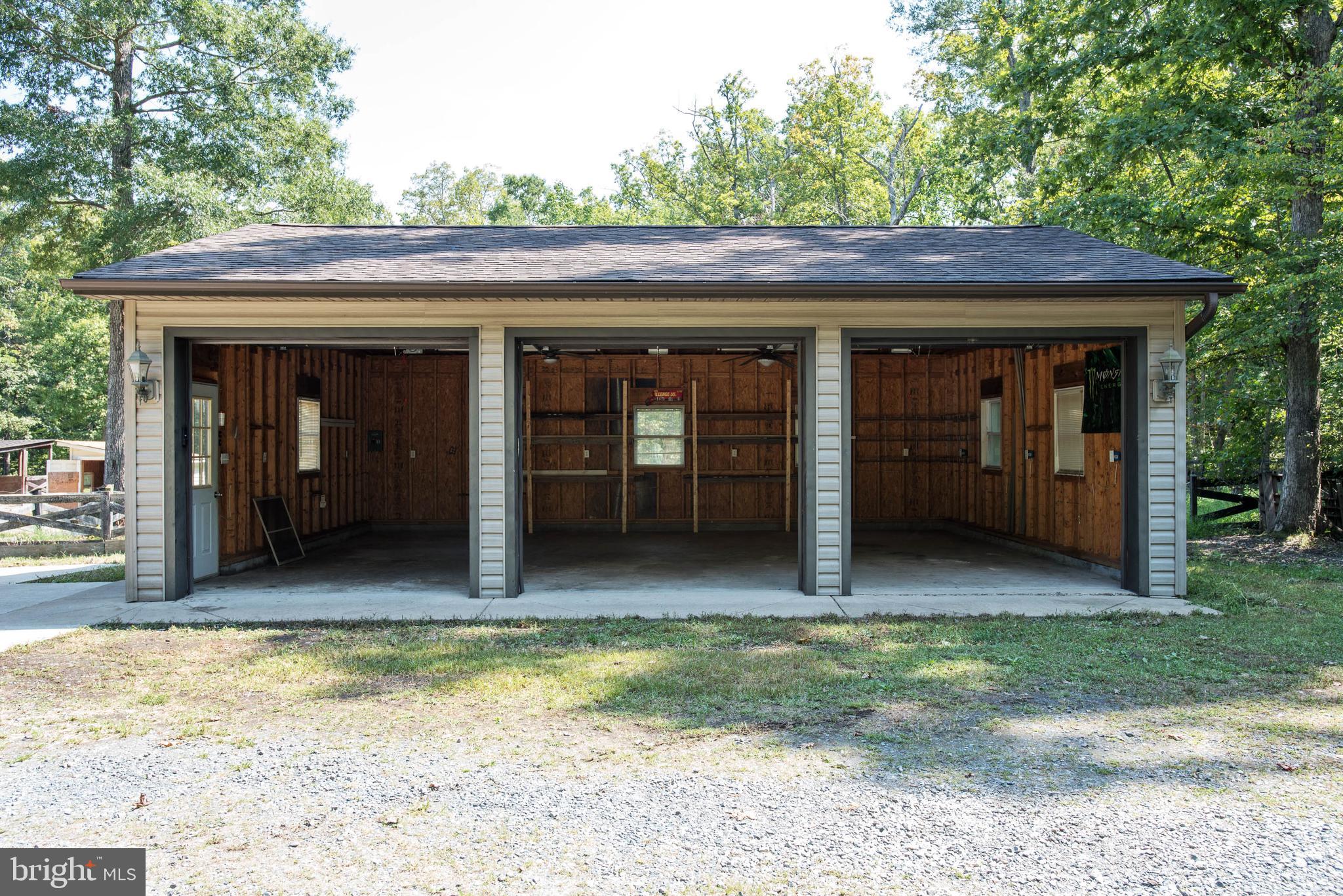 105 Eley Road Fredericksburg, VA 22406 - Photo 37 of 38 garages view from inside
