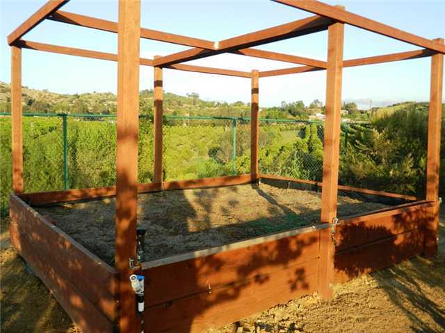 11742 Betsworth Road Valley Center, CA 92082 - Photo 20 of 21 This raised garden bed is nestled on the side of the house amongst the fruit trees - apple, orange, peach and more. Yum!!