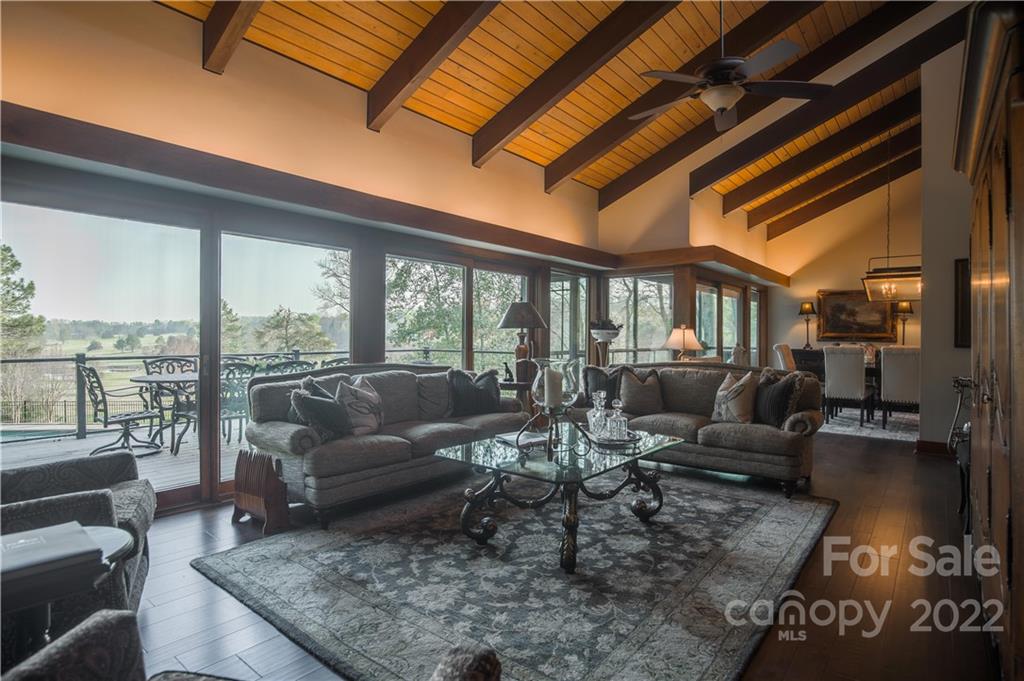 560 Club Road Tryon, NC 28782 - Photo 12 of 48 a living room with furniture and a large window