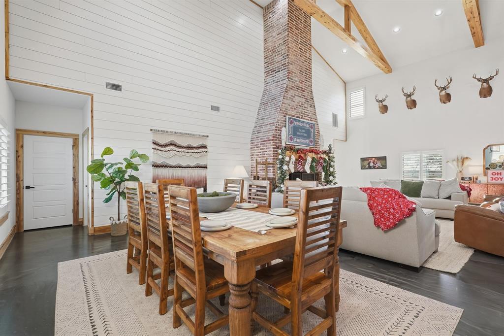 519 Wimberly Road Merkel, TX 79536 - Photo 7 of 40 a view of a dining room with furniture and wooden floor