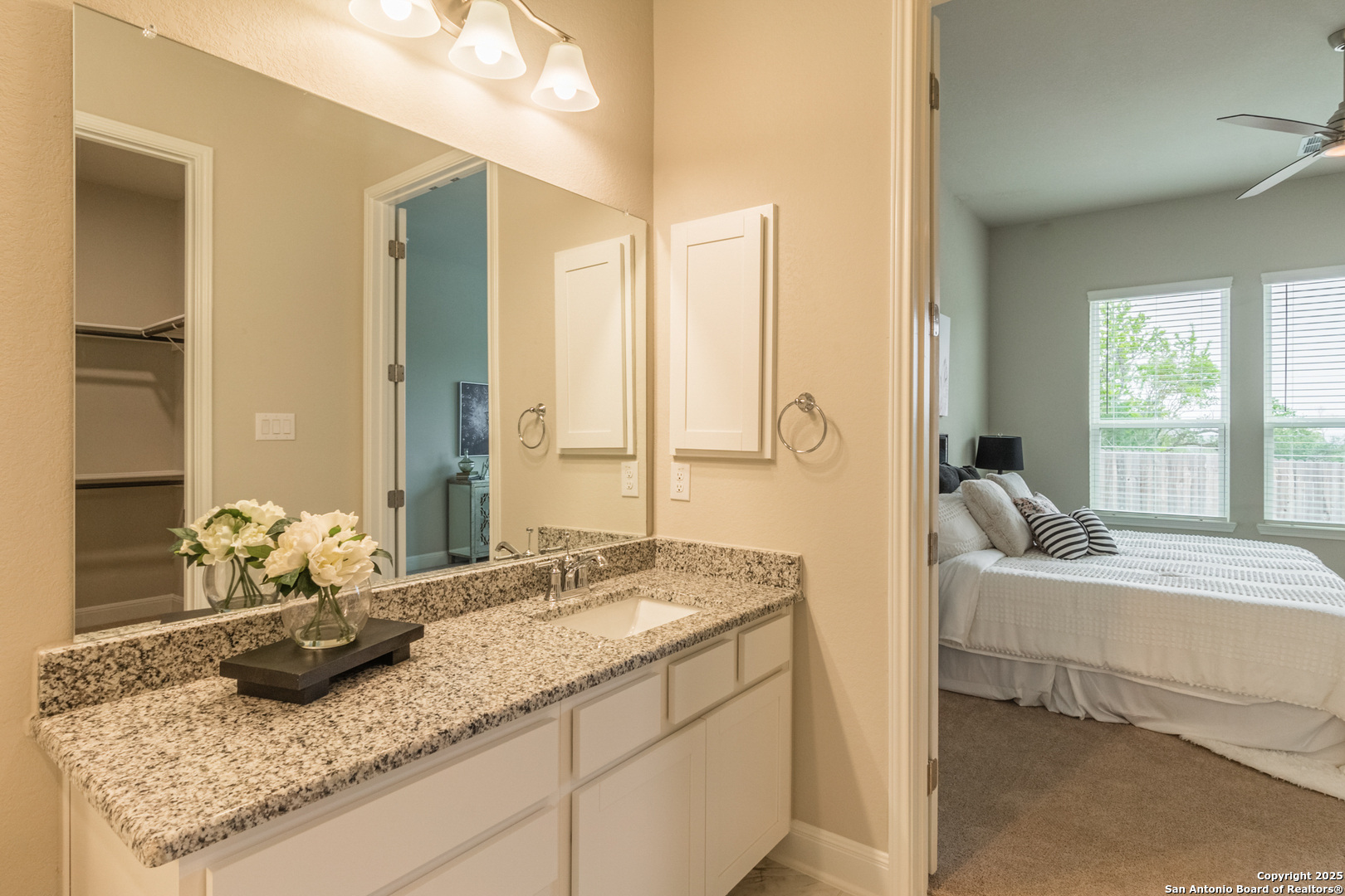 108 Rosanna Ridge Universal City, TX 78148 - Photo 25 of 58 a bedroom with a bed and window