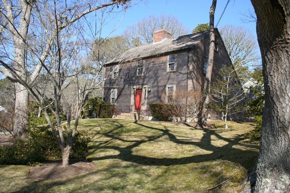 100 Namequoit Road Orleans, MA 02653 - Photo 2 of 13 a view of a house with a snow on the tree