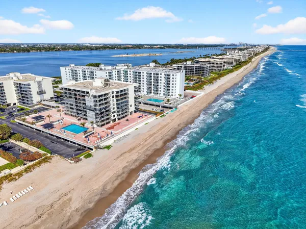 a view of city with balcony