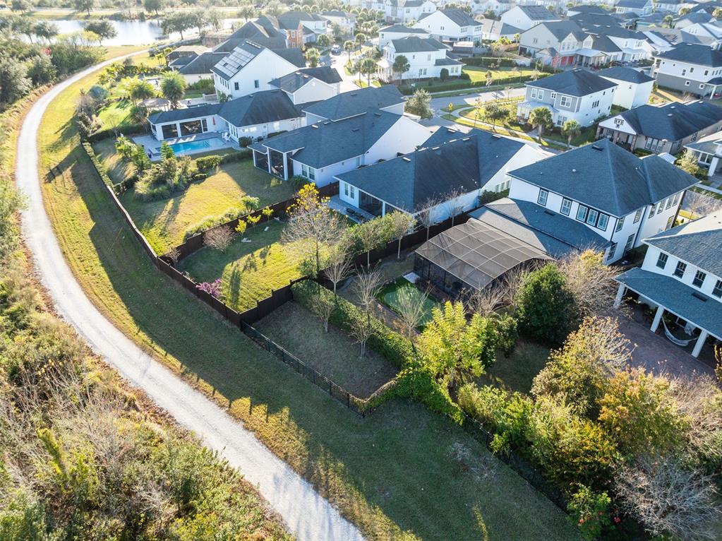 9374 Reymont Street Orlando, FL 32827 - Photo 52 of 54 an aerial view of a house with a ocean view