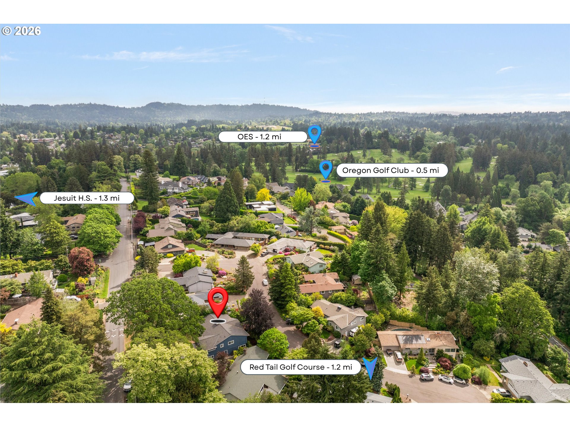 6435 Southwest 90th Avenue Portland, OR 97223 - Photo 37 of 38 Drone View/UAV